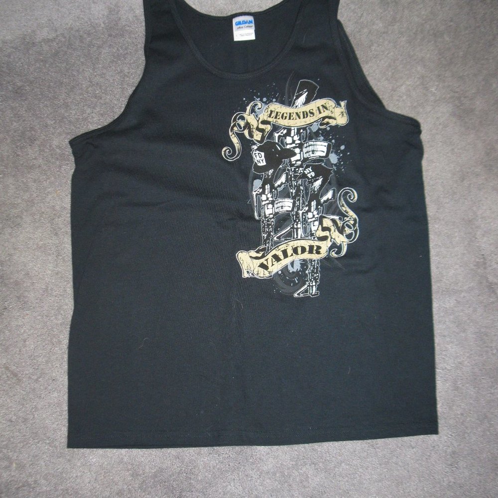 Mens tank top- FDNY Legends in Valor